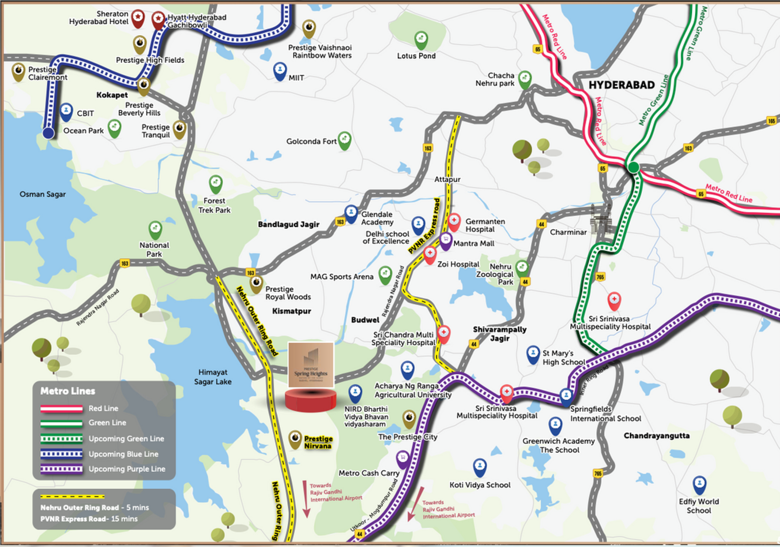 THE BEST PARTS OF HYDERABAD WITHIN REACH