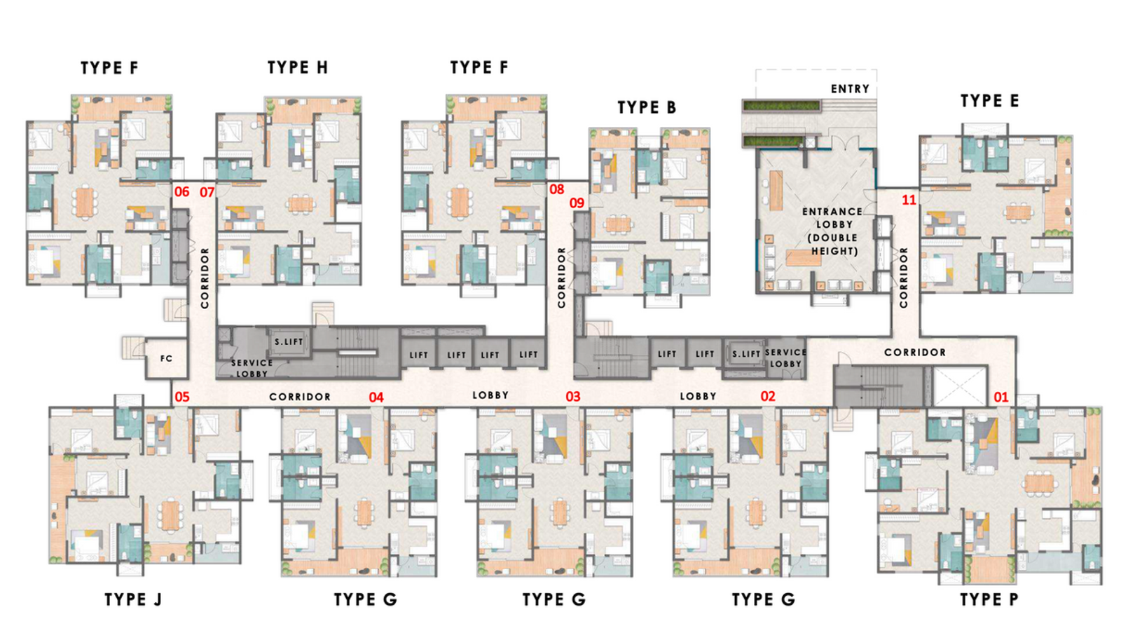 TOWER-1-GROUND-FLOOR-PLAN