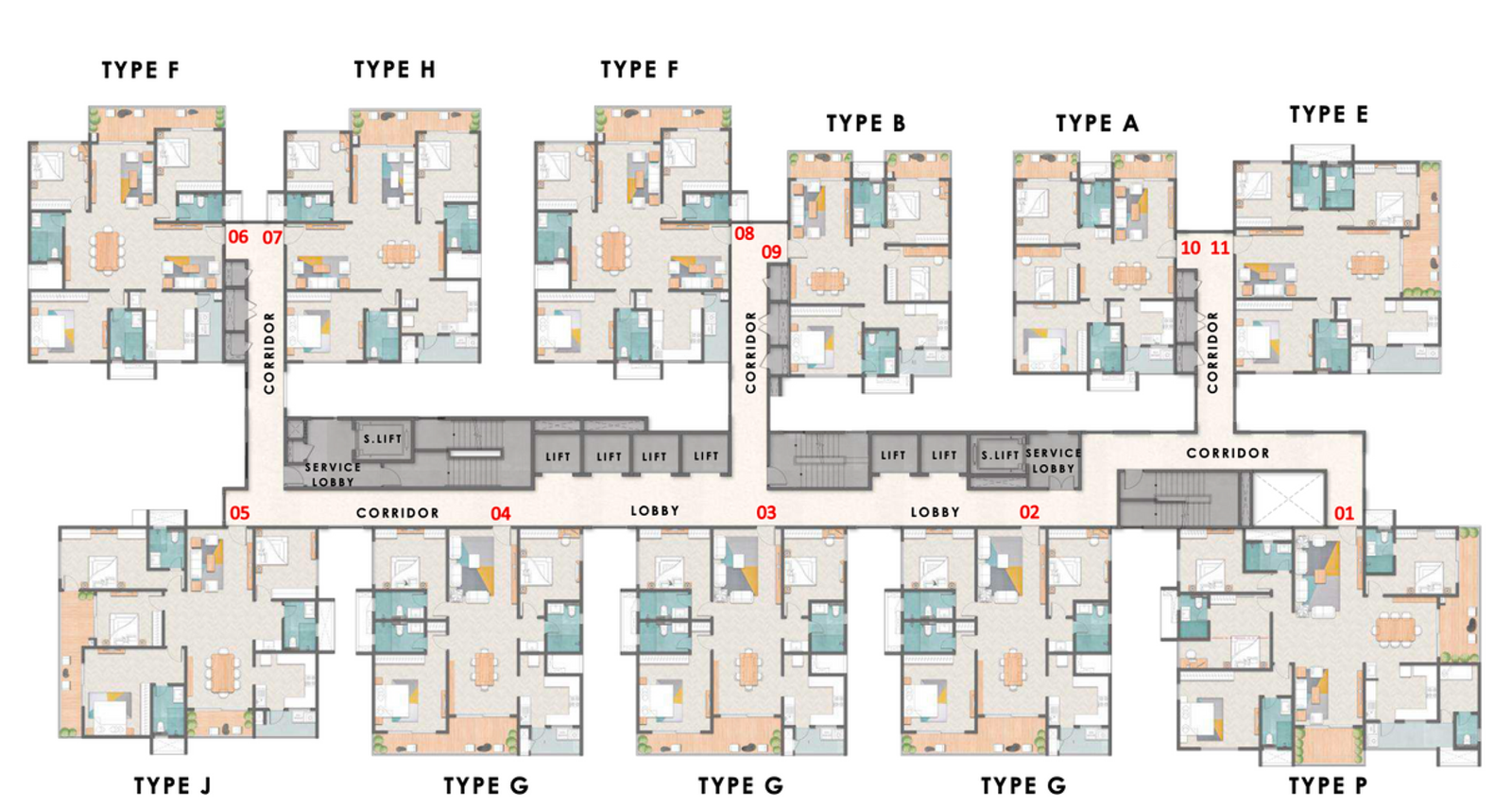 TOWER-1-TYPICAL-FLOOR-PLAN