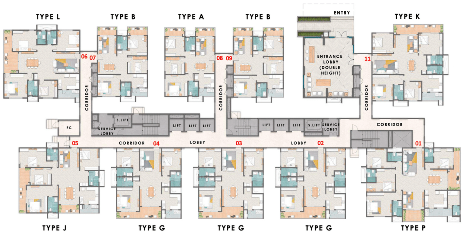 TOWER-2-GROUND-FLOOR-PLAN