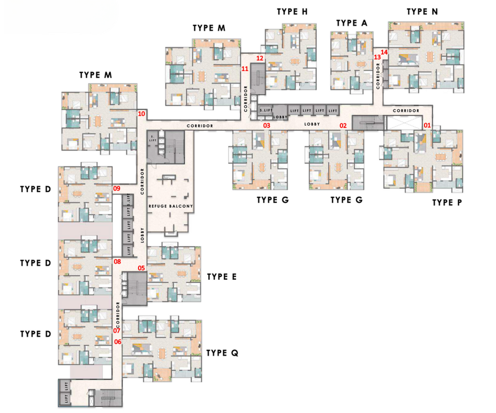 TOWER-3-REFUGE-FLOOR-PLAN